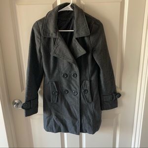 Gray Pea Coat